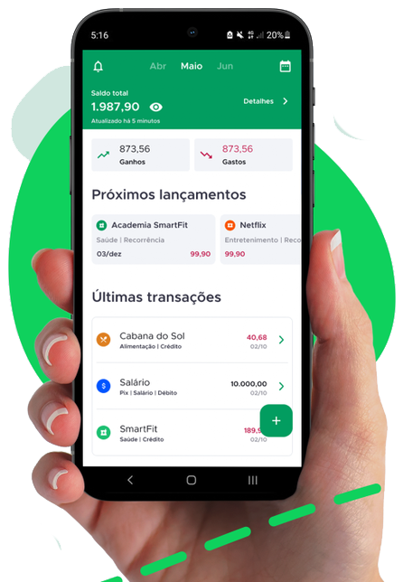 7 Melhores Aplicativos de Controle Financeiro Pessoal Grátis 4 app Minhas Economias orçamento pessoal gratis